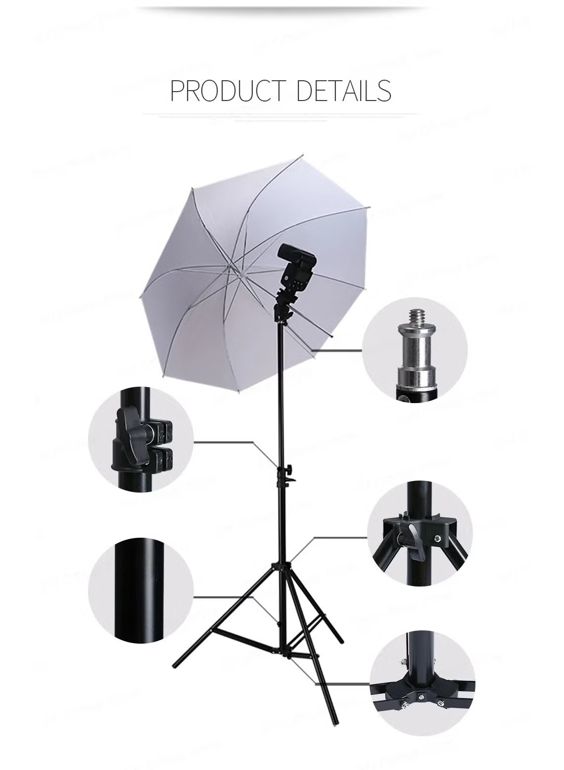 حامل تصوير ترايبود احترافي MF-3308 | رأس دوار 360 درجة، ميزان مائي لضبط اللقطات، حوامل معدنية فائقة الثبات باللون الأسود